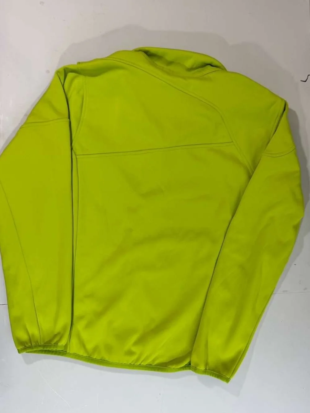 Spyder Men's High-Visibility Yellow Softshell Jacket